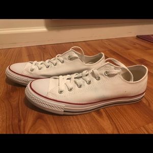 White Converse shoes